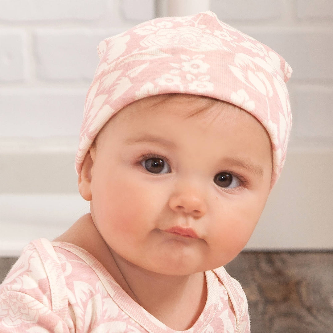 Baby Girl's Vintage Rose Cotton Hat
