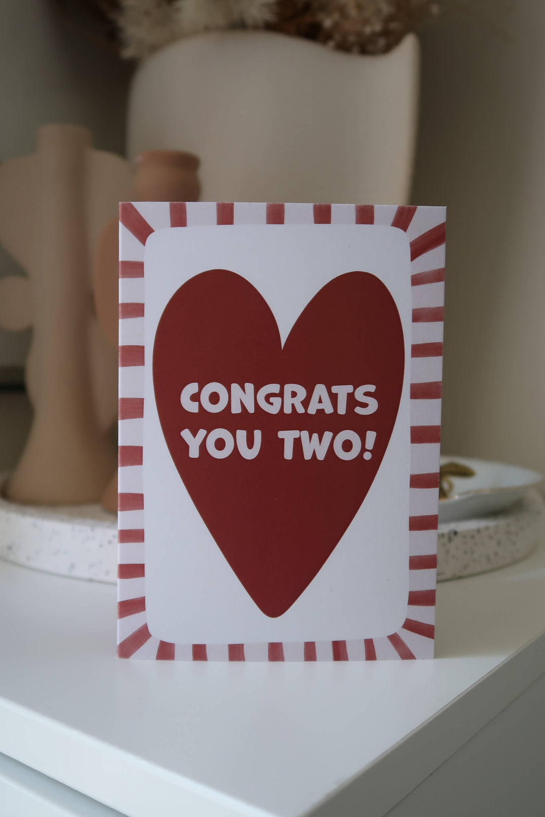 Congrats You Two card | Wedding Card | Engagement Card
