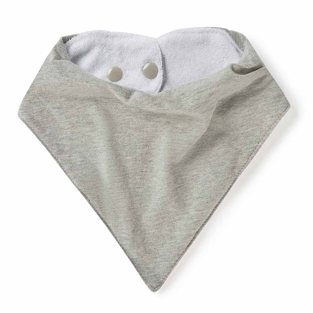 Grey Marle Dribble Bib
