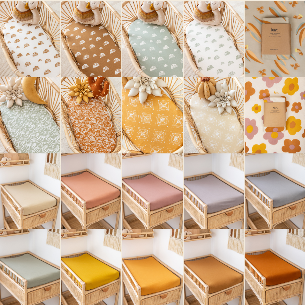 Cot and Bassinet Sheets & Blankets