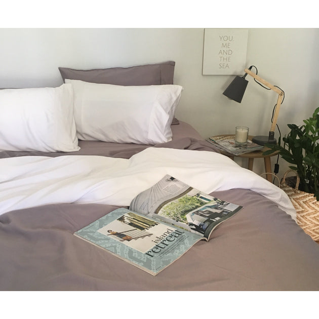 Duvet Cover with Fitted sheet Set 100 Organic Bamboo Noosa BedBodyBaby