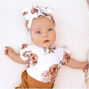 Rosebud - Snuggle Hunny Short Sleeve Body suit