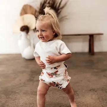 Snuggle Hunny Organic Cotton Bloomers - Rosebud