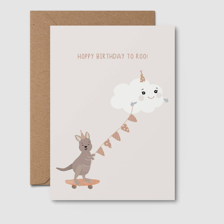 Hoppy Birthday - AUSTRALIAN GREETING CARD