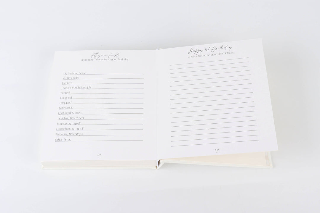 Keepsake Photo Album | 12 months of you