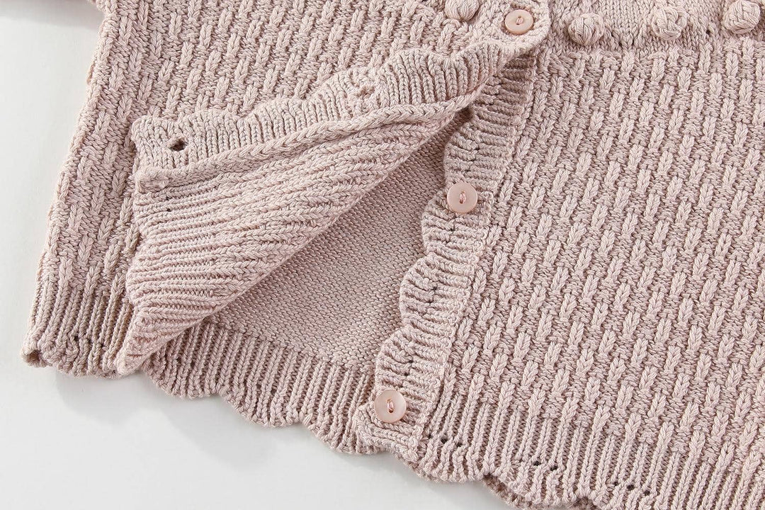Ella Cardigan 100% cotton: 0-3M, 3-6M, 6-12M, 1-2Y, 2-3Y, 3-4Y, 4-5Y