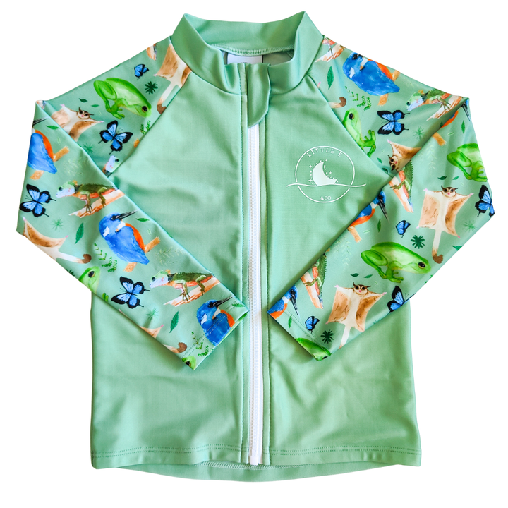 LONG SLEEVE RASHIE ~ FOREST