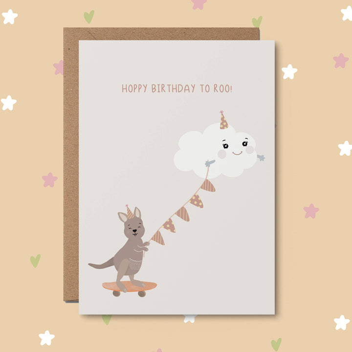 Hoppy Birthday - AUSTRALIAN GREETING CARD