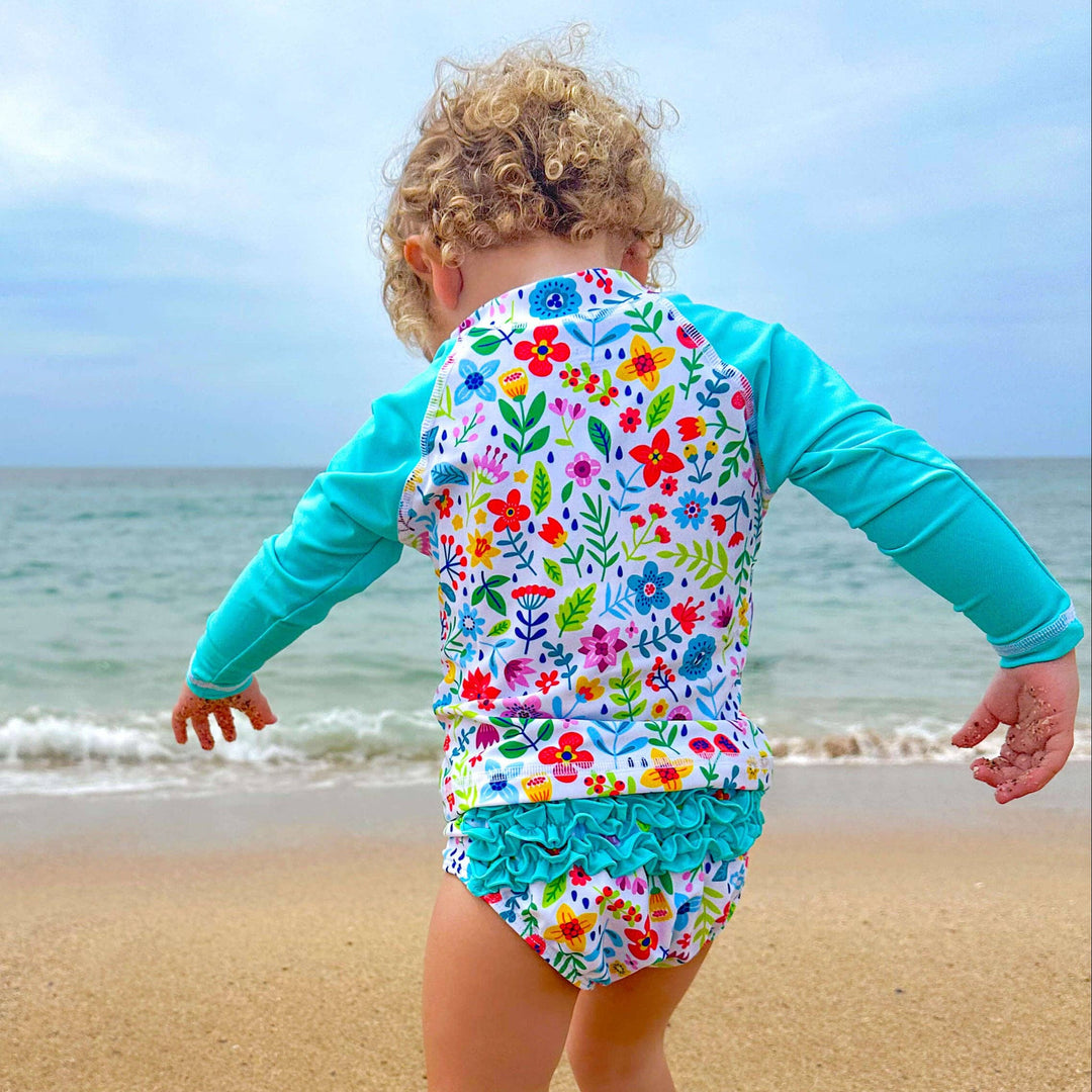 NEW! Ruffles ‘n’ rashie | Ditsy Daisy