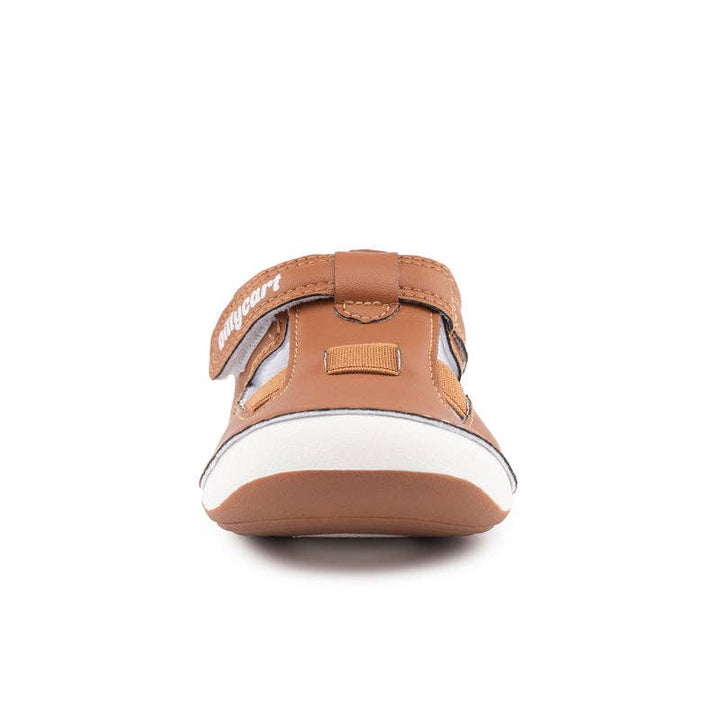 LONDON WIDE tan baby and toddler sandals