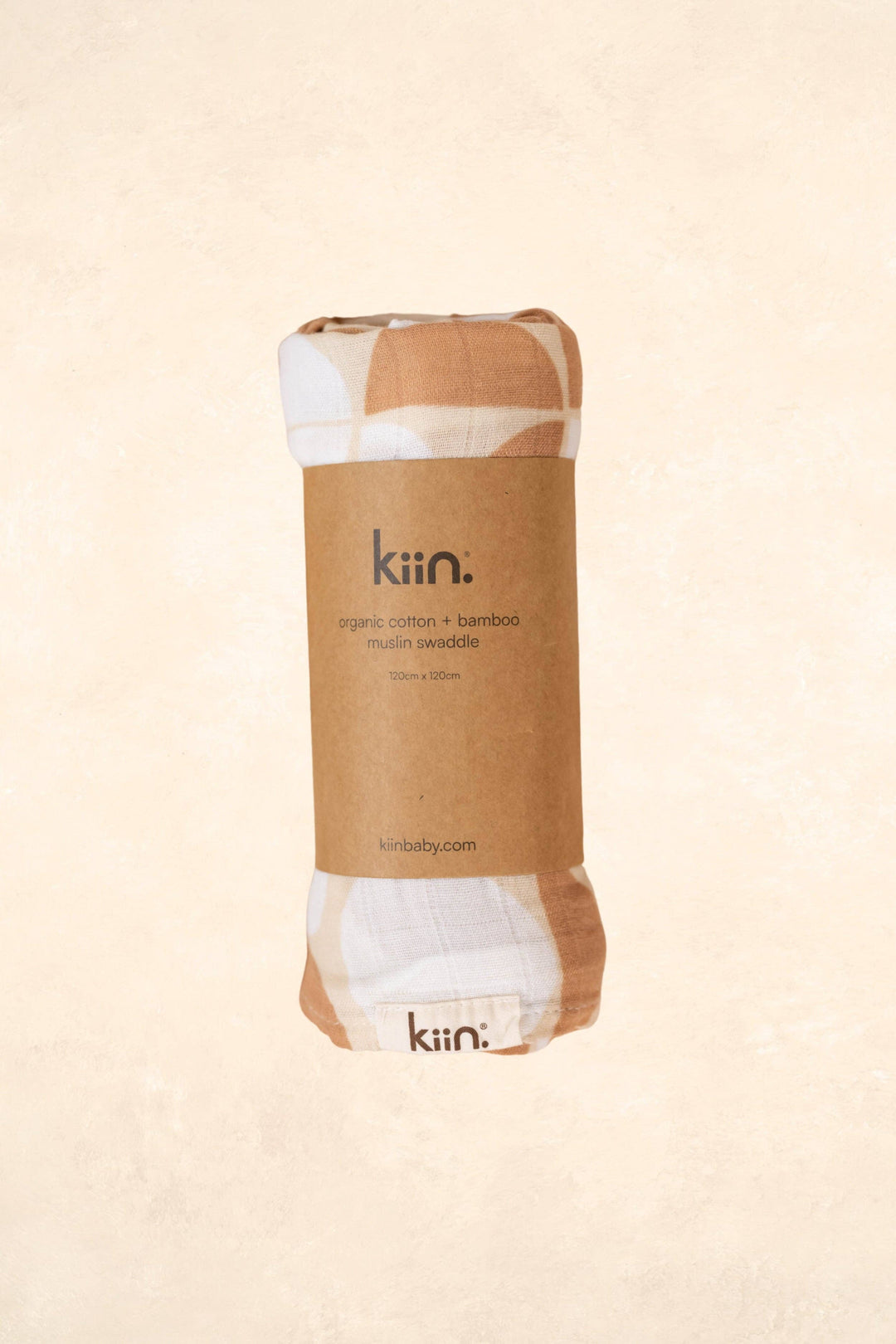 Organic Muslin Swaddle - Pebble