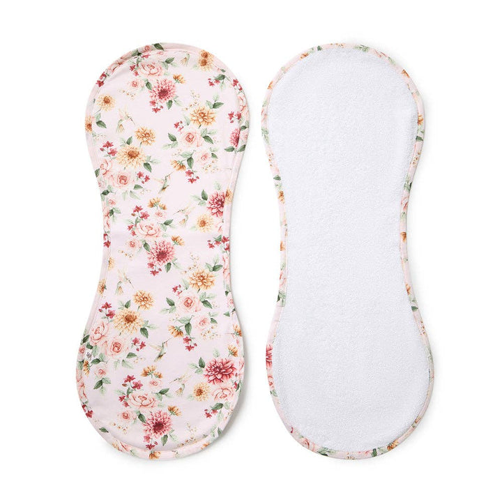 Birds & Blooms Organic Cotton Burp Cloth