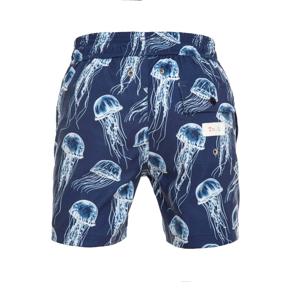 Blue Jellyfish Boy's Swim Shorts
