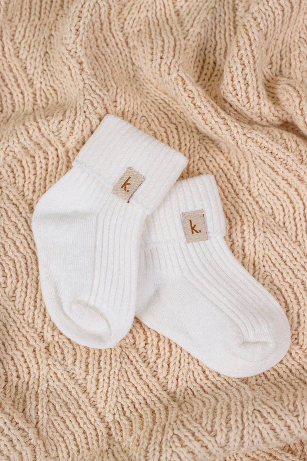 Cotton Ribbed Baby Socks