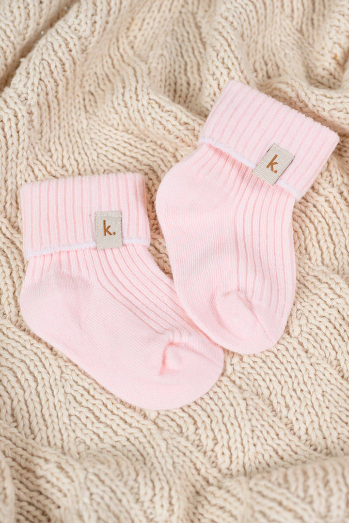 Cotton Ribbed Baby Socks