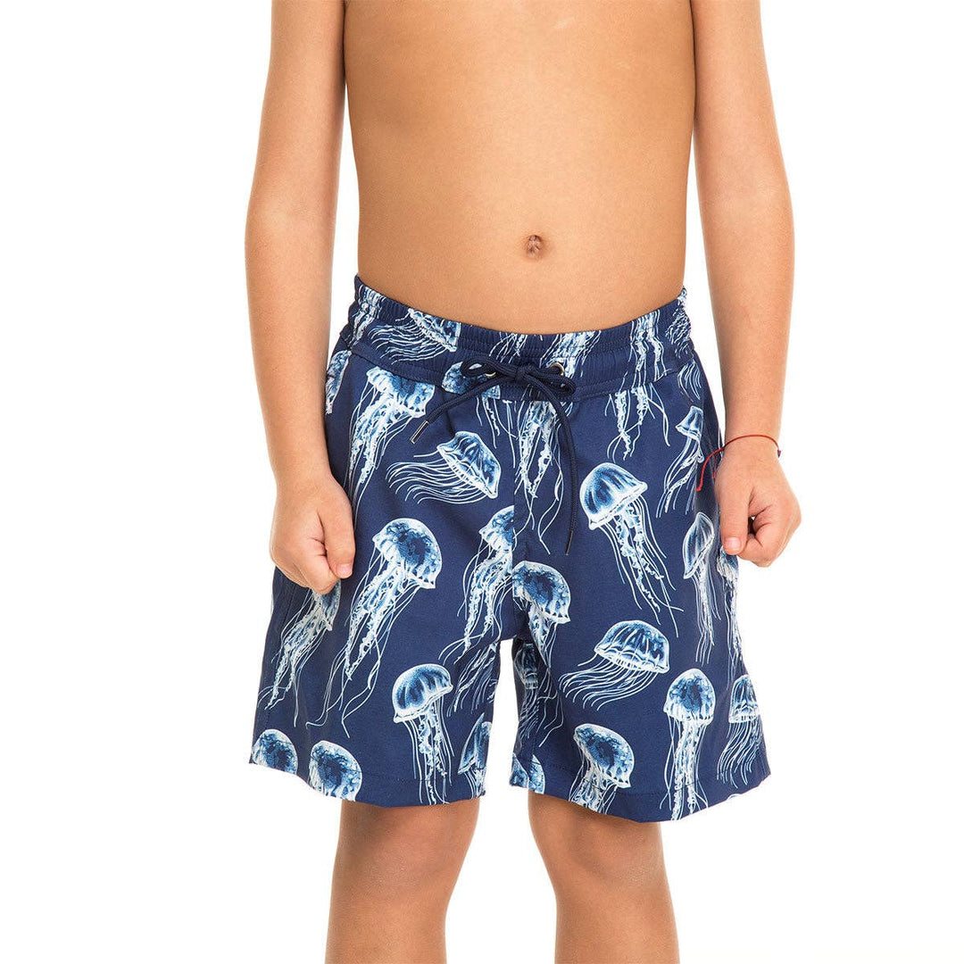 Blue Jellyfish Boy's Swim Shorts