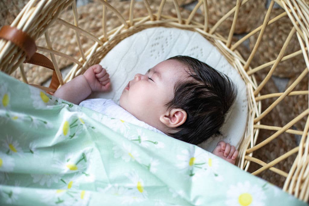 Daisy Muslin Swaddle