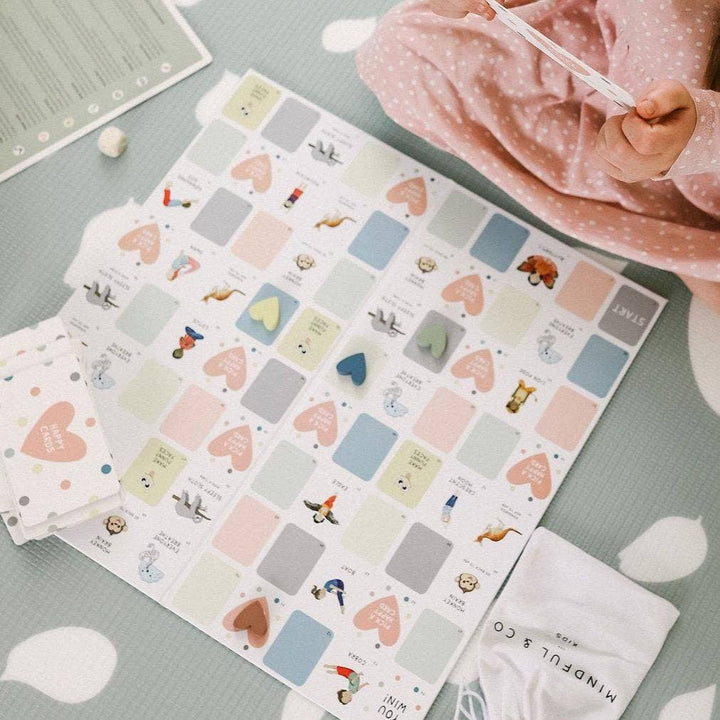 Happy Hearts Mindfulness Board Game for Kids
