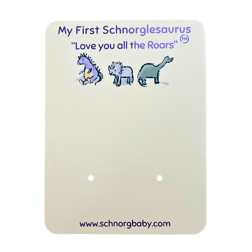 Mini Schnorglesaurus Lily.