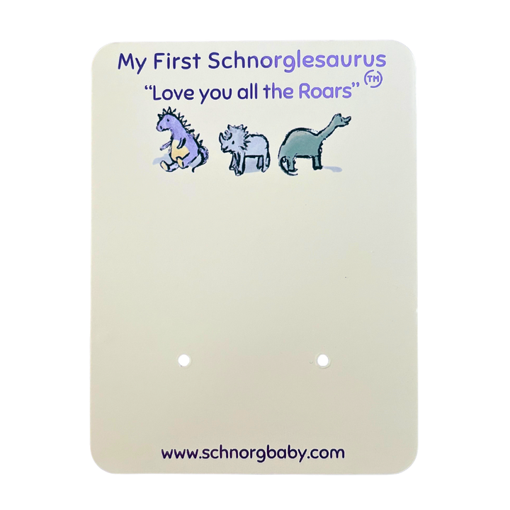 Mini Schnorglesaurus Lily.