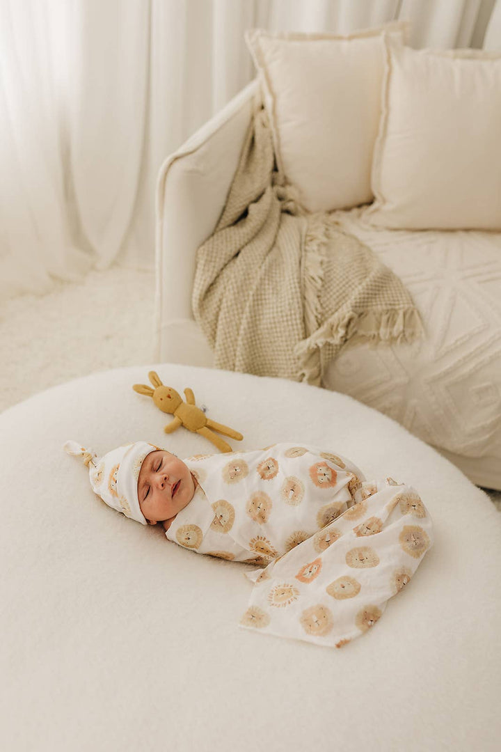 Lions Muslin Wrap/Swaddle