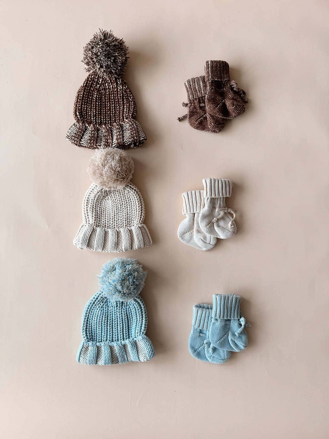 Chunky Cotton Bootie | Chocolate