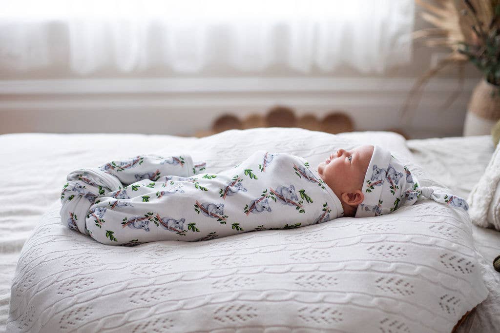 Koala Organic Cotton Swaddle Wrap