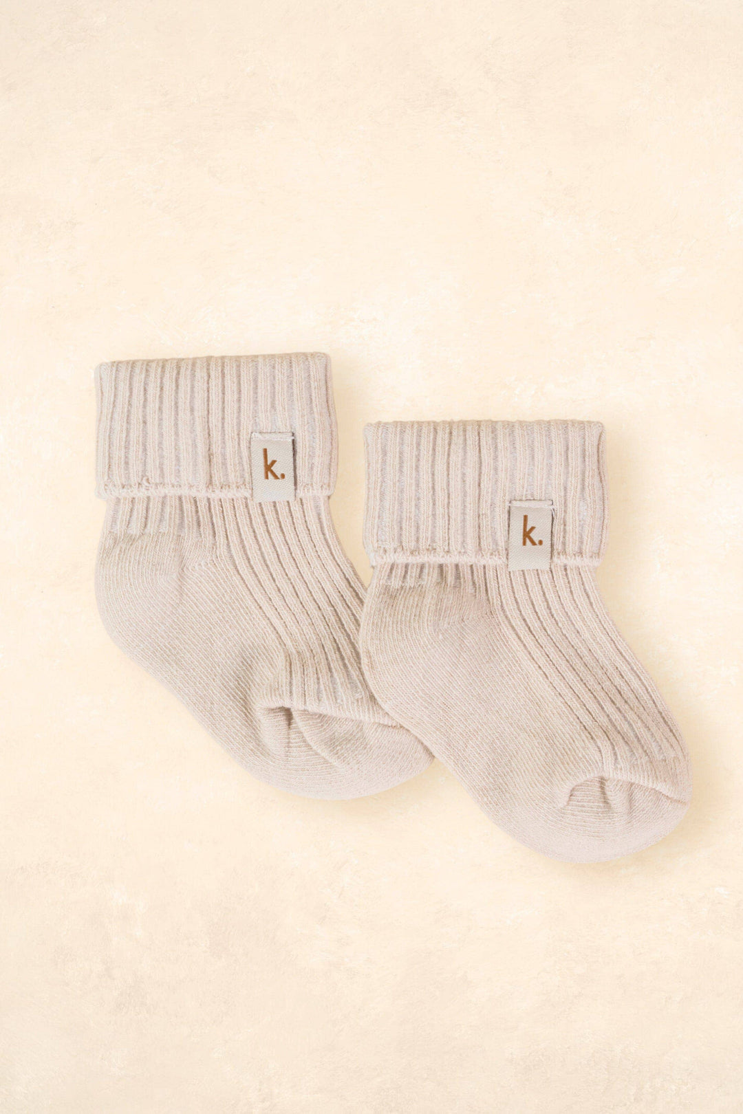 Cotton Ribbed Baby Socks