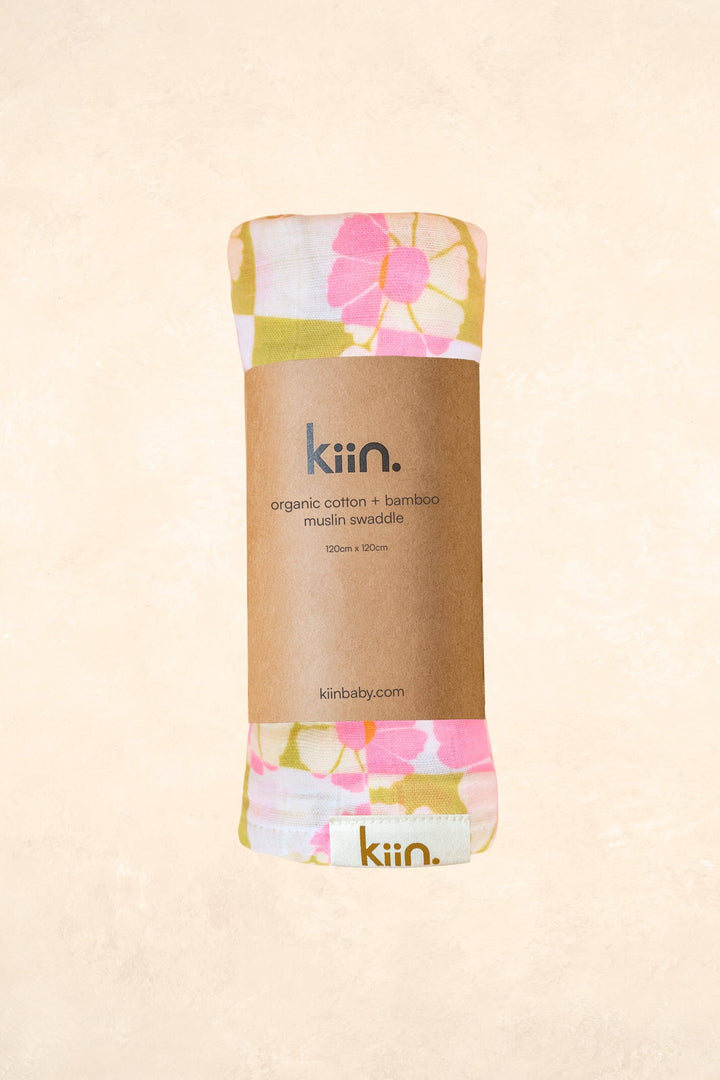 Organic Muslin Swaddle - Whimsy