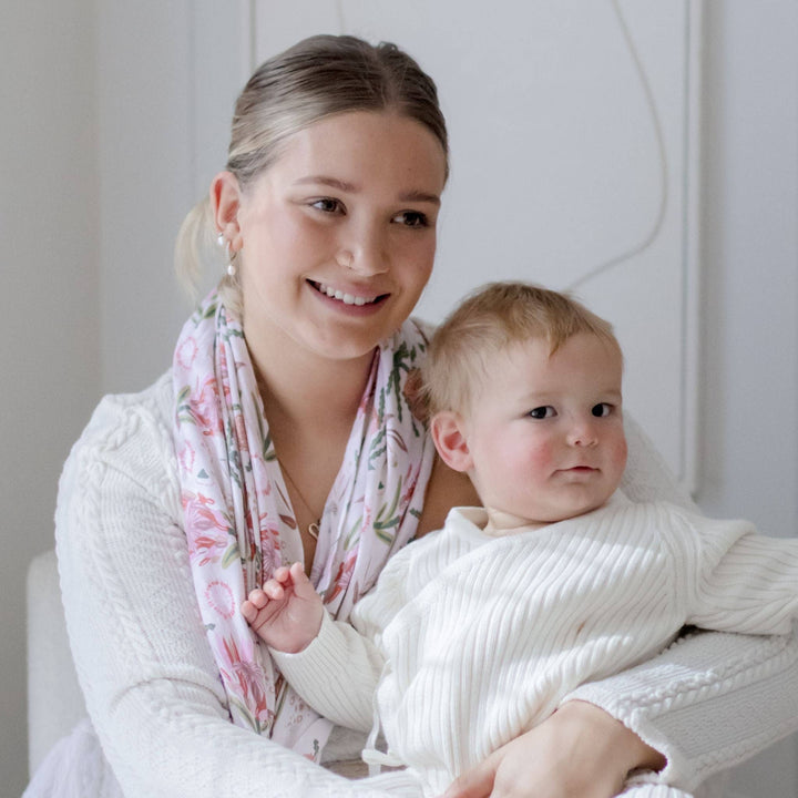 5 in 1 Multi-Use Nursing Mama Cover - Gumnut Blossoms