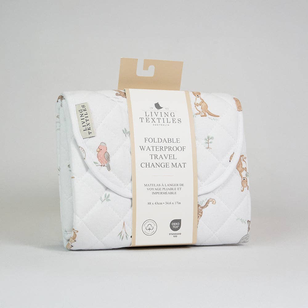 Waterproof Travel Change Mat - Australiana