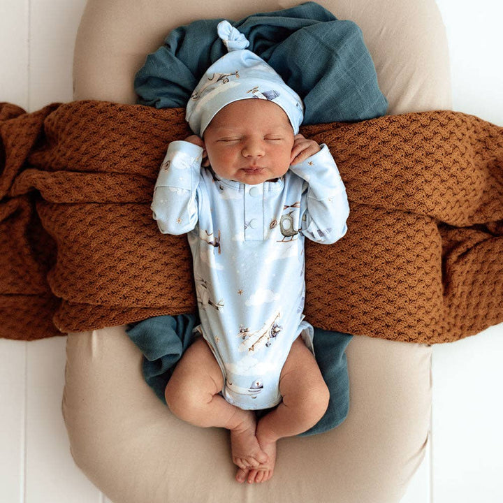 Taking Flight Long Sleeve Organic Bodysuit