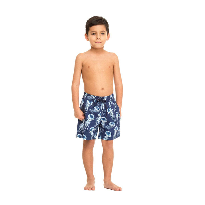 Blue Jellyfish Boy's Swim Shorts