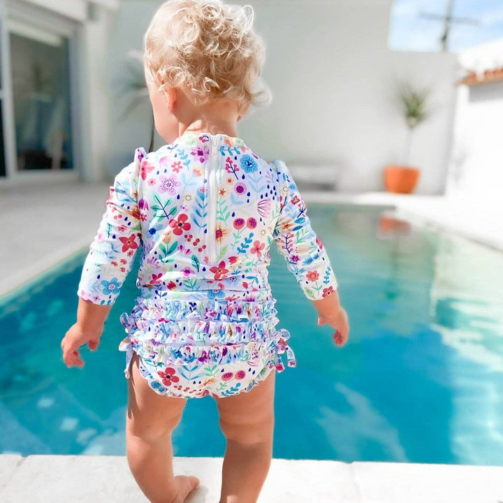 Nappy-change Swimsuit | Ditsy Daisy
