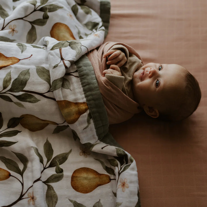 Whimsical Pear Snuggly Blanket