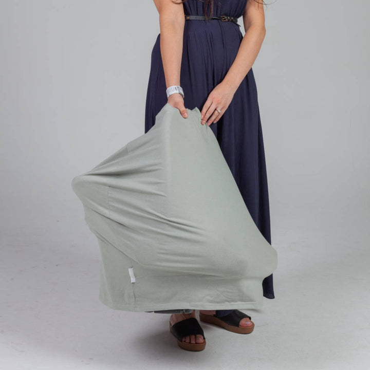 5 in 1 Multi-Use Nursing Mama Cover - Sage Green