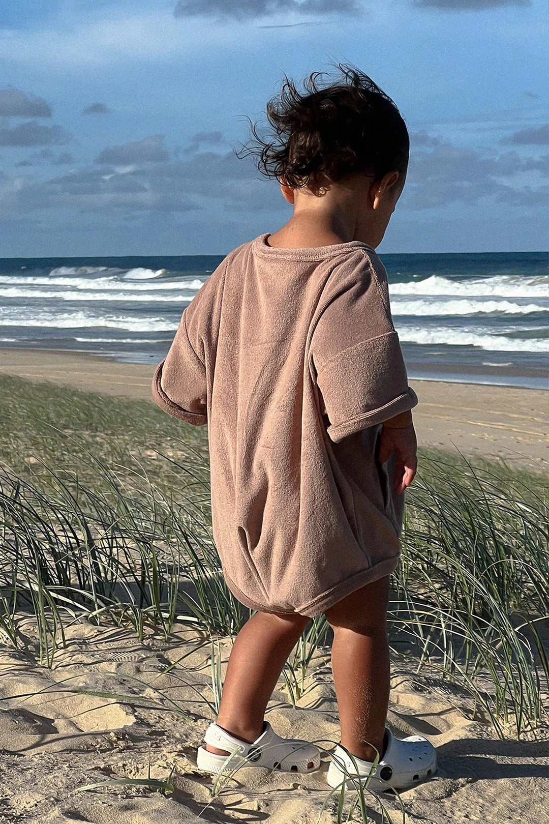Mini Terry Romper