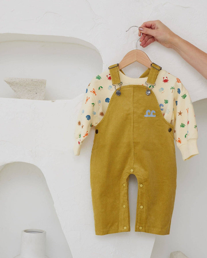 Sunshine Corduroy Overalls