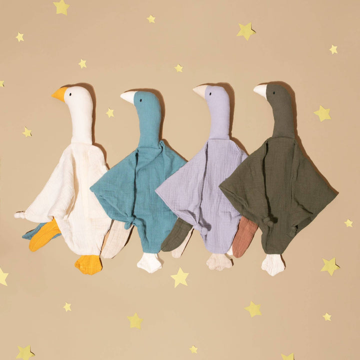 Goose Comforter Baby Security Blanket - Neptune