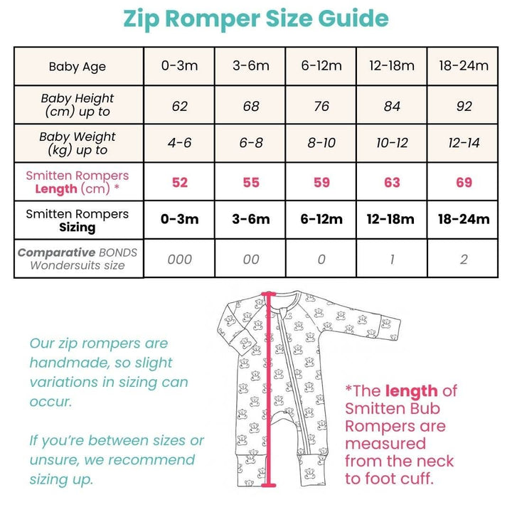 CAVOODLE | Full Zip Unisex Romper Onesie
