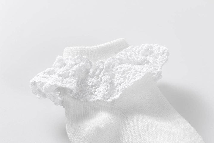 AMELIA - Socks with high quality lace (hand stitched)