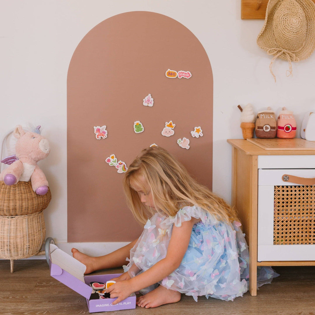 Magnetic Playwall™ | Renter-Friendly Magnetic Wall Decal