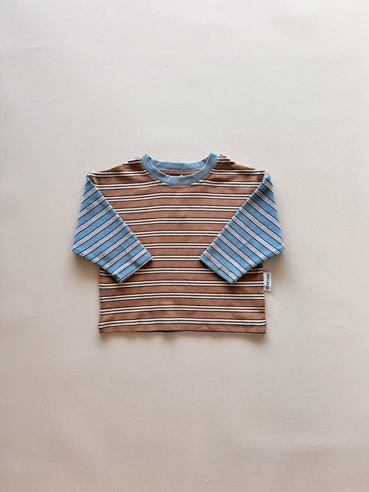 Colour Block Stripe Tee | Sorrento