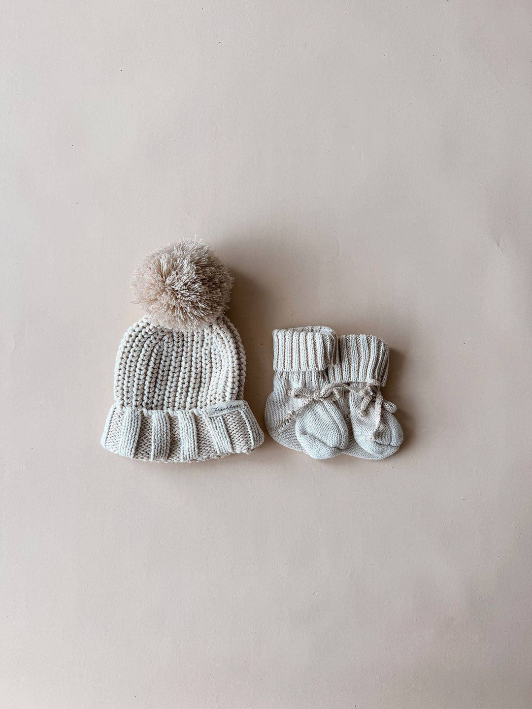 Chunky Cotton Bootie | Oat