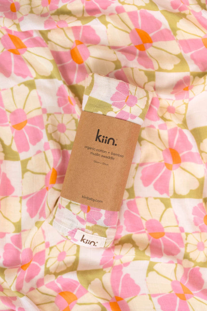 Organic Muslin Swaddle - Whimsy