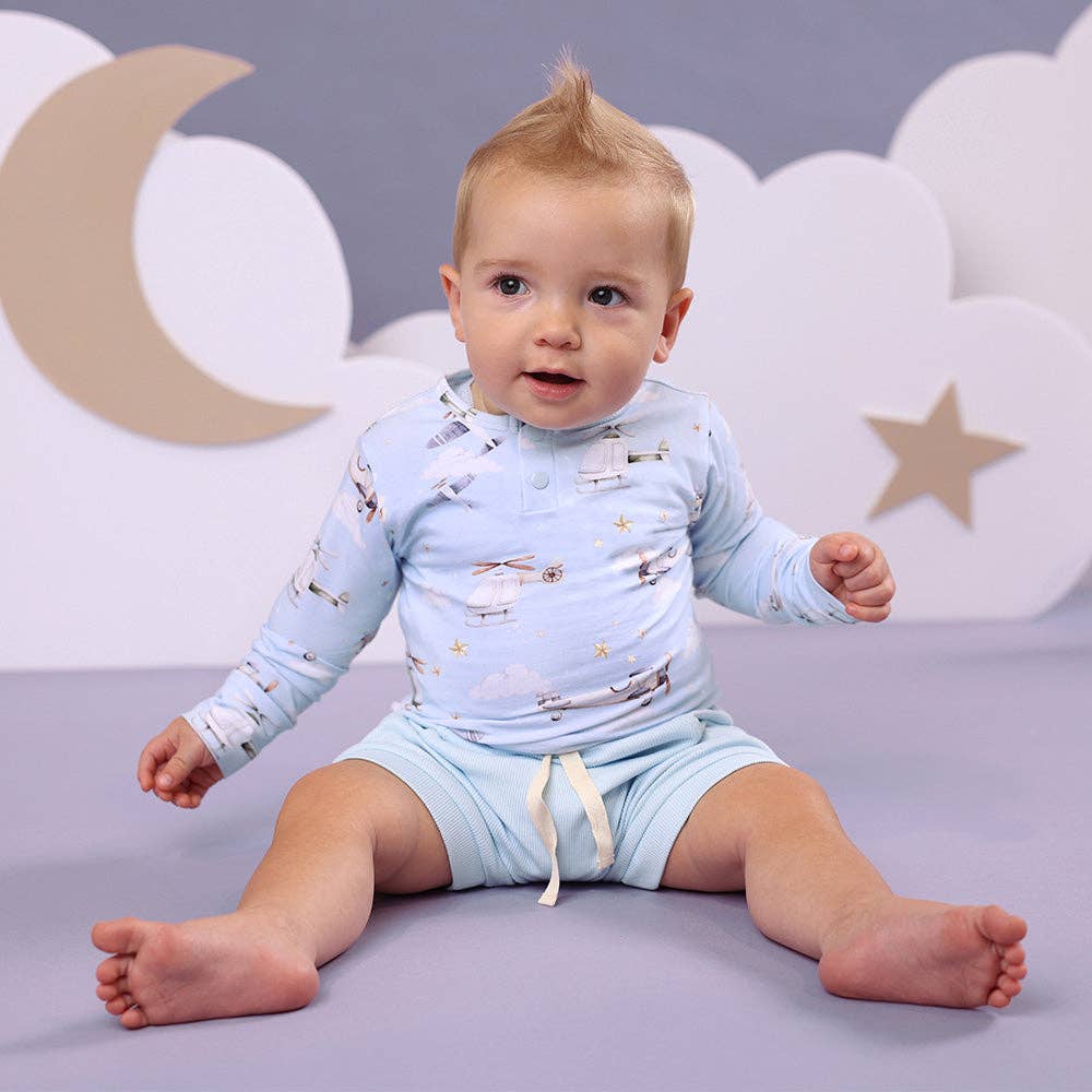 Taking Flight Long Sleeve Organic Bodysuit