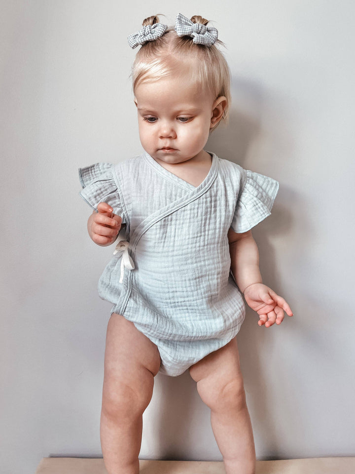 Fleur Romper - Blue
