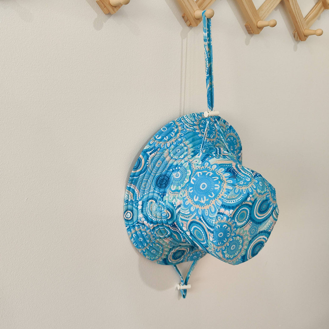 REVERSIBLE SWIM HAT ~ CALLED HOME TO THE OCEAN