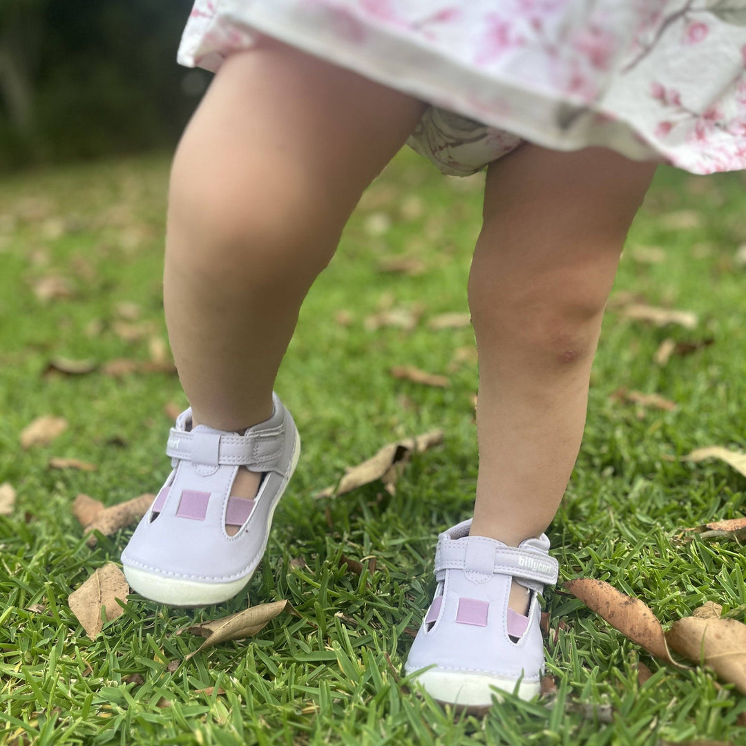 INDI purple baby and toddler sandals