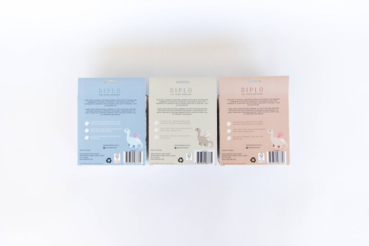 Diplo the Dino-Dragon Natural Rubber Teether